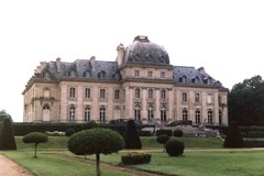 Château de Voisins. Façade nord-est