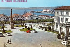 El Ferrol del Caudillo, Jardin de San Francisco y Obelisco a Curruca