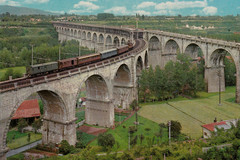 Cuneo, Viadotto e ferrovia