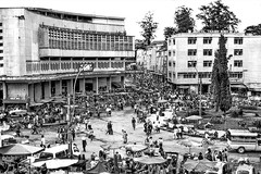 Dalat. The central market