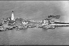 Aerial view of station (Boston Light)