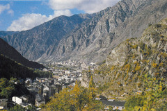 An Andorran village in the valley Gran Valira
