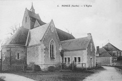 Poncé-sur-le-Loir (Sarthe) - L'Eglise