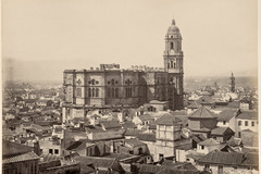 Catedral de Málaga, desde el Castillo