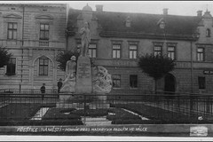 Přeštice. Pomník prezidenta Masaryka padlým ve válce