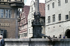 Rothenburg ob der Tauber. Georgsbrunnen