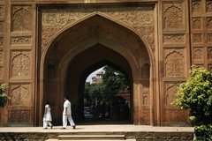 Archway in the Red Fort