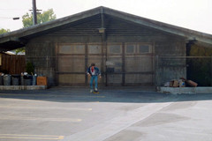 Doc Brown's garage in 1985