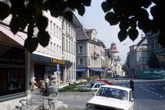 Langenthal. Marktgasse, Blick aus Kreuzung mit Wiesenstrasse