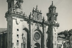 Fachada principal de la Catedral de Mondoñedo