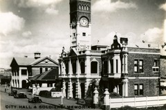 Toowoomba. City Hall and Soldier Memorial