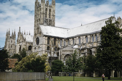Canterbury. Cathedral from outside