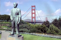 Joseph Strauss statue