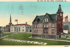 Connellsville. City Hall and Post Office