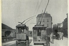Der Trolleybus des Beginns des 20. Jahrhunderts