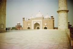 Taj Mahal. The Mosque