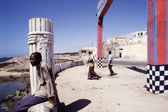 Mogadishu, Somalia. embankment