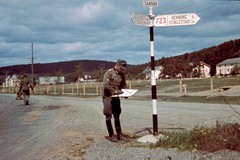 Wehrmacht Officer i byen Stuskjer (Stankjerker)