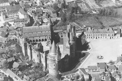Château de Vitré. Vue aérienne