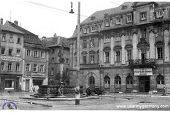 Militärregierungsgebäude in Heidelberg 1945