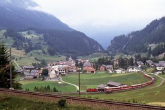 Albulabahn bei Bergün