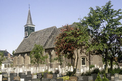 Broek op Langedijk. Hervormde kerk vanuit het zuidoosten