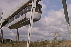 Le monorail Safège à Châteauneuf-sur-Loire