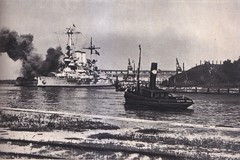 Niemiecki pancernik Schleswig-Holstein ostrzeliwuje Westerplatte. Gdzie?