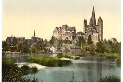 Castle and cathedral. Limburg an der Lahn, Hesse-Nassau