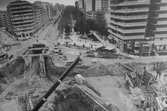Construcción del Túnel de Plaza de América