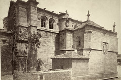 Alcántara. Fachada meridional de la iglesia de San Benito
