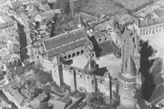 Château de Vitré. Vue aérienne