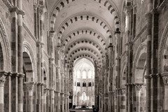 Nef de la basilique de Vézelay