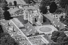 Luchtfoto van kasteel Weldam