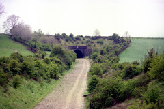 The eastern portal of Hunting Butts tunnel