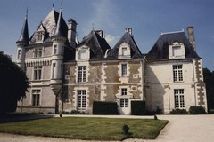 Château de la Pataudière : Façade est, vue générale
