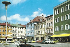 Stadtplatz Traunstein Ansichtskarte