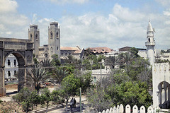 Central Street in Mogadishu