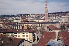 Pforzheim. Blick auf die Stadtkirche