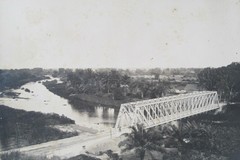 Catumbela River. Bridge Luís Filipe