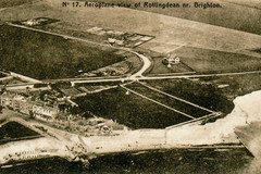 Aeroplane view of Rottingdean