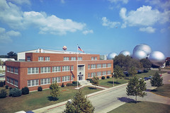 NASA Langley Research Center Headquarters Building and Spheres