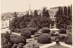 Konstantinopolis. Dolmabahçe Bahçesi