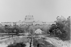 The U.S. Capitol under Construction