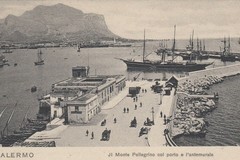 Palermo, Monte Pellegrino col Porto e l'Antemurale