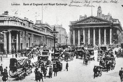 Bank of England and Royal Exchange