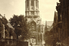 Oxford. Tom Tower, Christ Church College