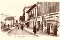 Golfe-Juan. Avenue de la Gare