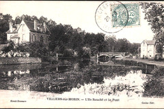 Villiers-sur-Morin. L'Île Rouché et le pont