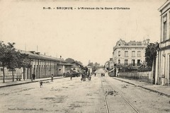 Saumur - L'Avenue de la Gare d'Orleans
